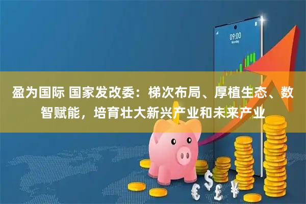 盈为国际 国家发改委：梯次布局、厚植生态、数智赋能，培育壮大新兴产业和未来产业